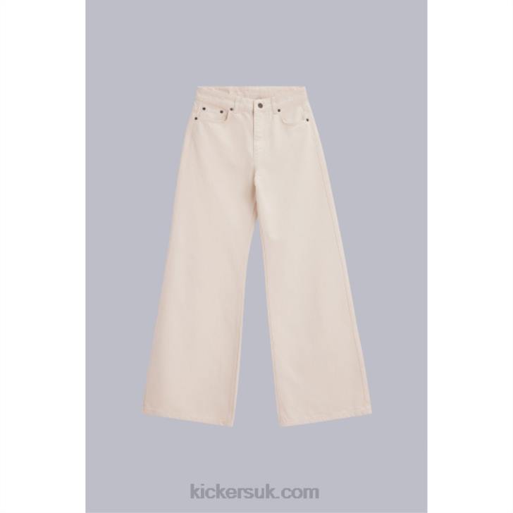Hight Waist Beige Kickers ZDBR1029 Unisex