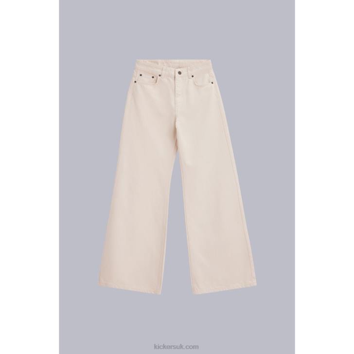 Hight Waist Beige Kickers ZDBR1029 Unisex