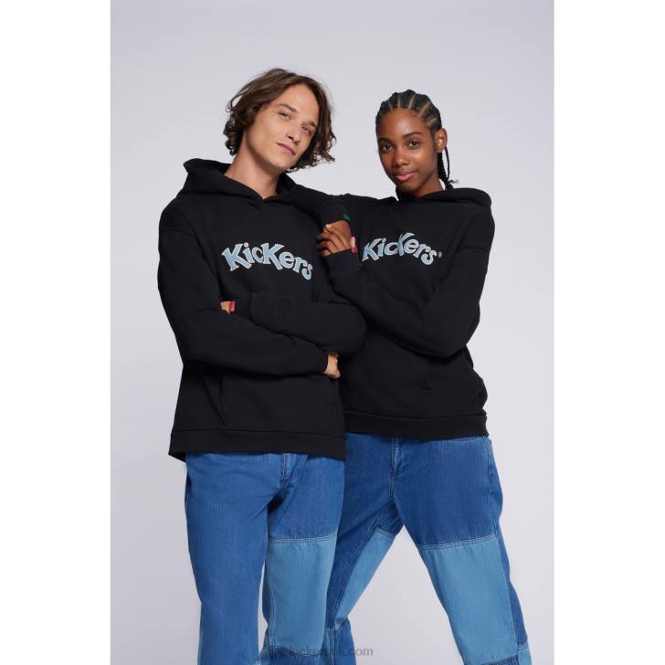 Hoodie Black Kickers ZDBR1041 Unisex