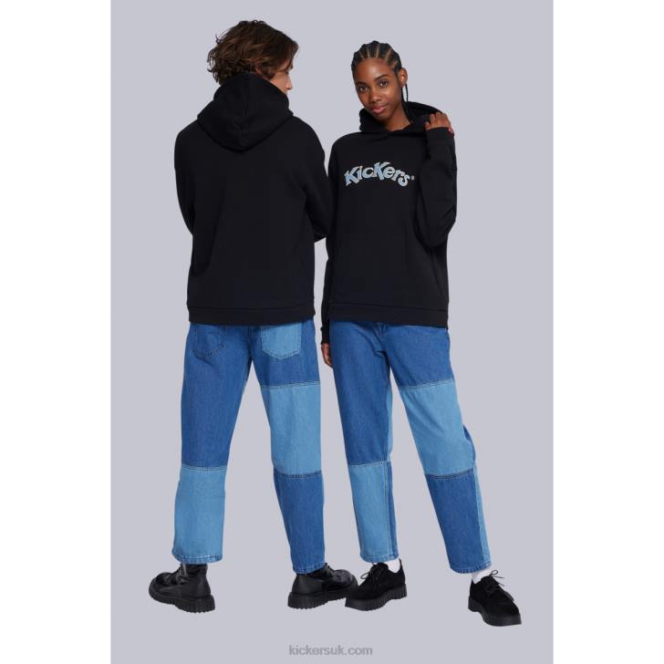 Hoodie Black Kickers ZDBR1041 Unisex