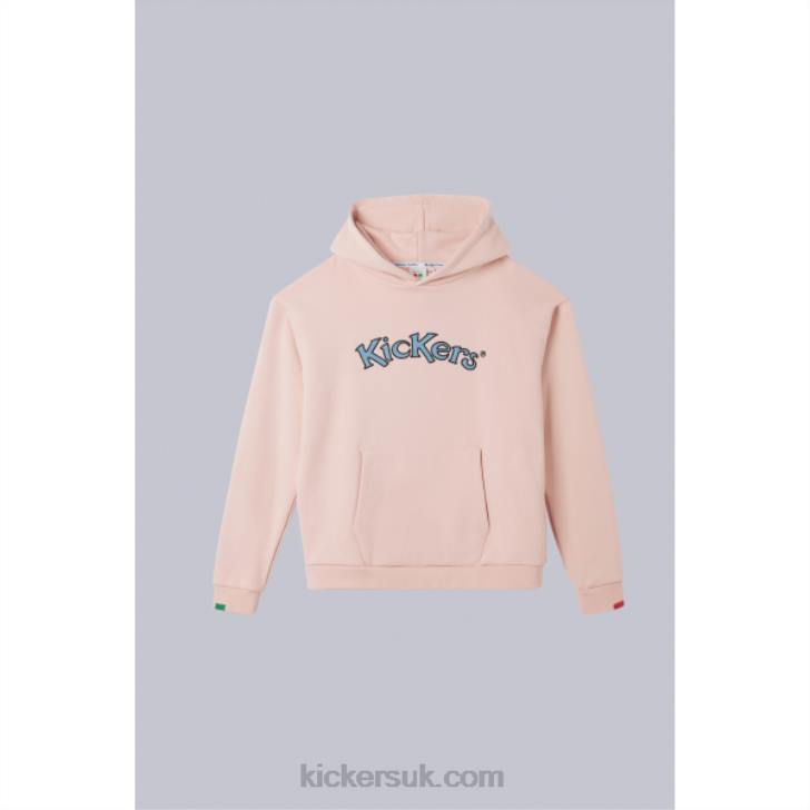 Hoodie Pink Kickers ZDBR1040 Unisex