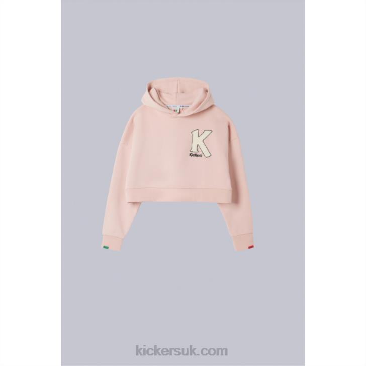 Hoodie Pink Kickers ZDBR1068 Women