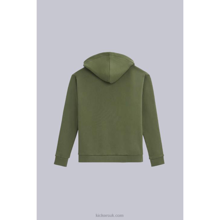 Zip Up Hoodie Khaki Kickers ZDBR1018 Unisex