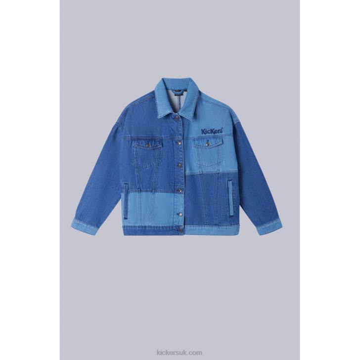 Denim Jacket Blue Kickers ZDBR1070 Unisex