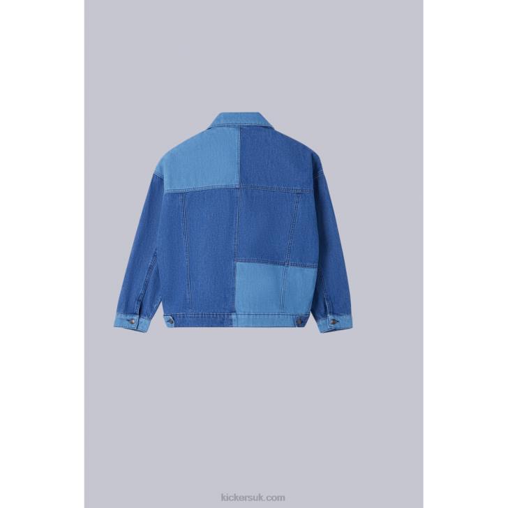 Denim Jacket Blue Kickers ZDBR1070 Unisex