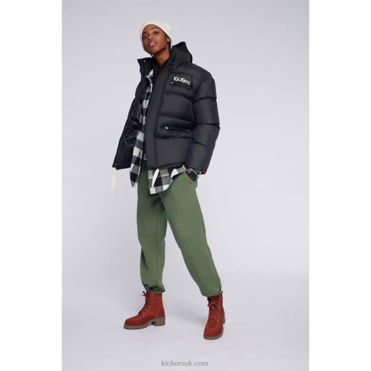 Down Jacket Black Kickers ZDBR1075 Unisex