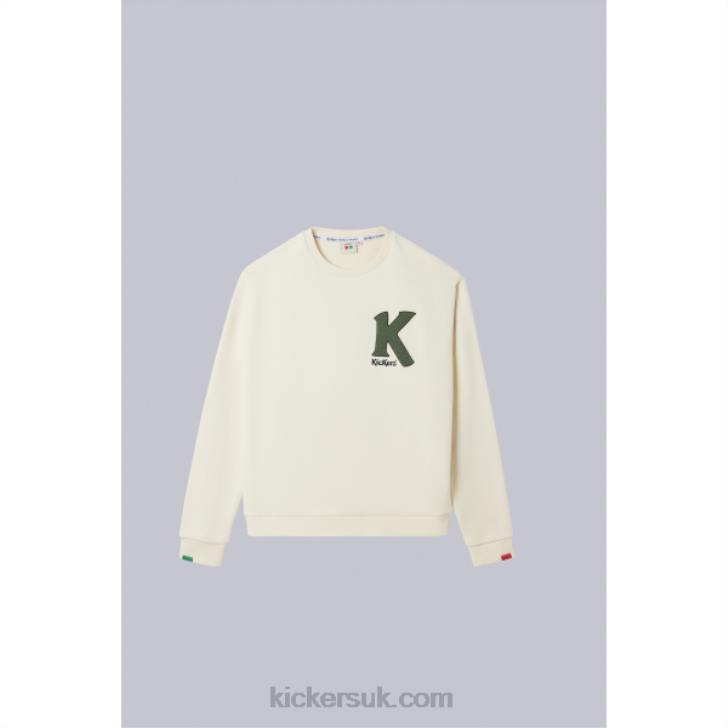 Round Neck Jers Beige Kickers ZDBR1022 Unisex