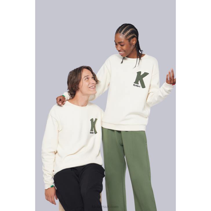 Round Neck Jers Beige Kickers ZDBR1022 Unisex