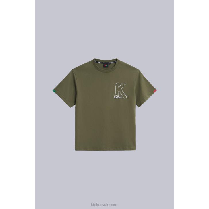 Big K T-Shirt Khaki Kickers ZDBR1034 Unisex
