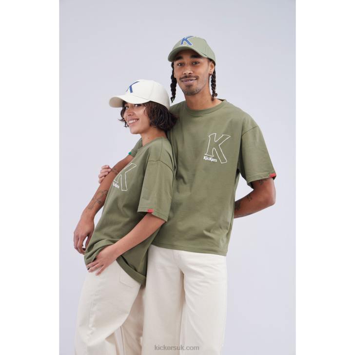 Big K T-Shirt Khaki Kickers ZDBR1034 Unisex