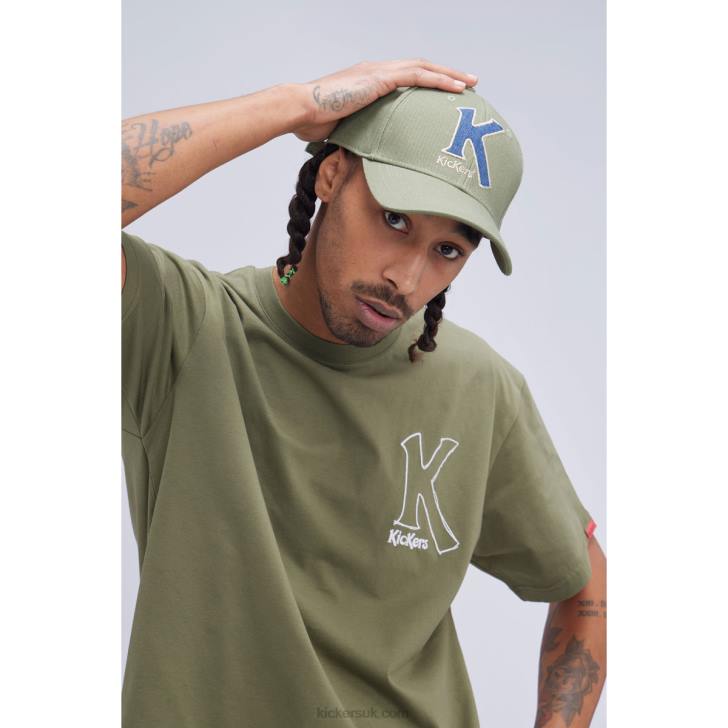 Big K T-Shirt Khaki Kickers ZDBR1034 Unisex