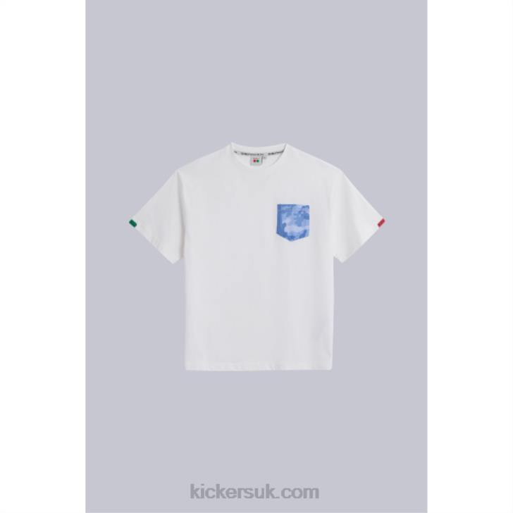 Pocket T-Shirt Beige Kickers ZDBR1061 Unisex