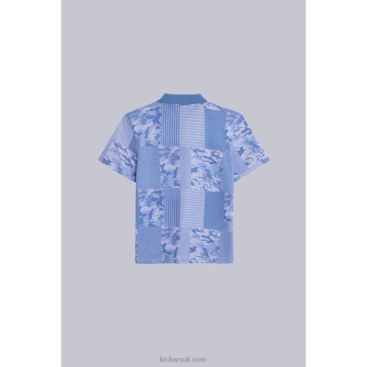 Poloshirt Blue Kickers ZDBR1062 Unisex