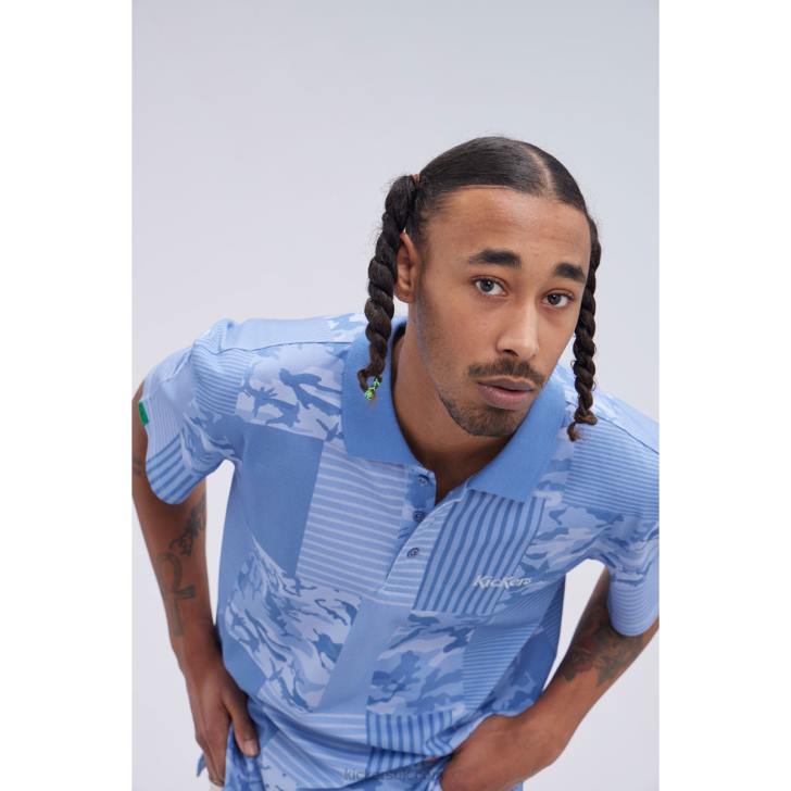 Poloshirt Blue Kickers ZDBR1062 Unisex