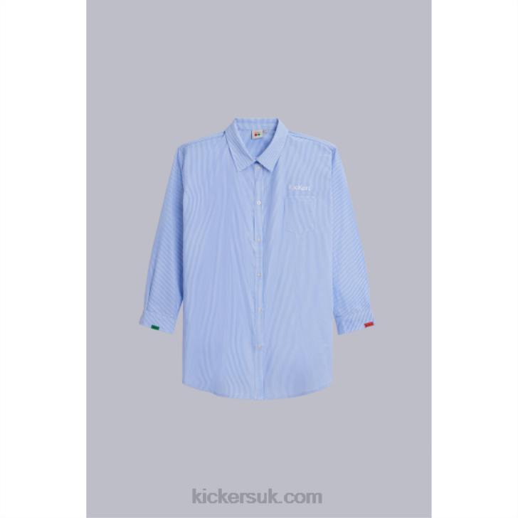 Shirt Dress Blue Kickers ZDBR1050 Unisex