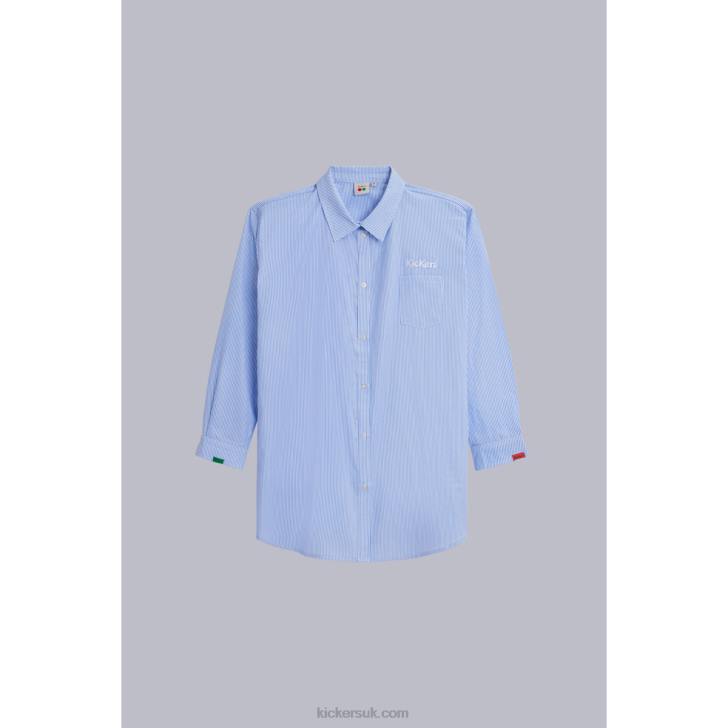Shirt Dress Blue Kickers ZDBR1050 Unisex