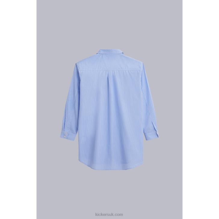 Shirt Dress Blue Kickers ZDBR1050 Unisex