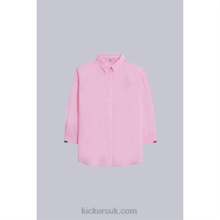 Shirt Dress Pink Kickers ZDBR1048 Unisex