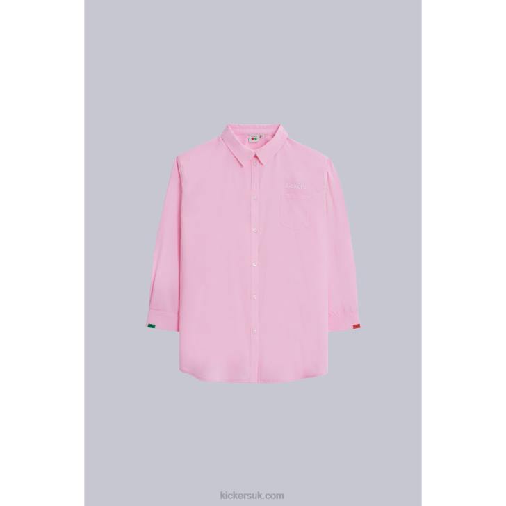 Shirt Dress Pink Kickers ZDBR1048 Unisex