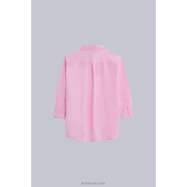 Shirt Dress Pink Kickers ZDBR1048 Unisex