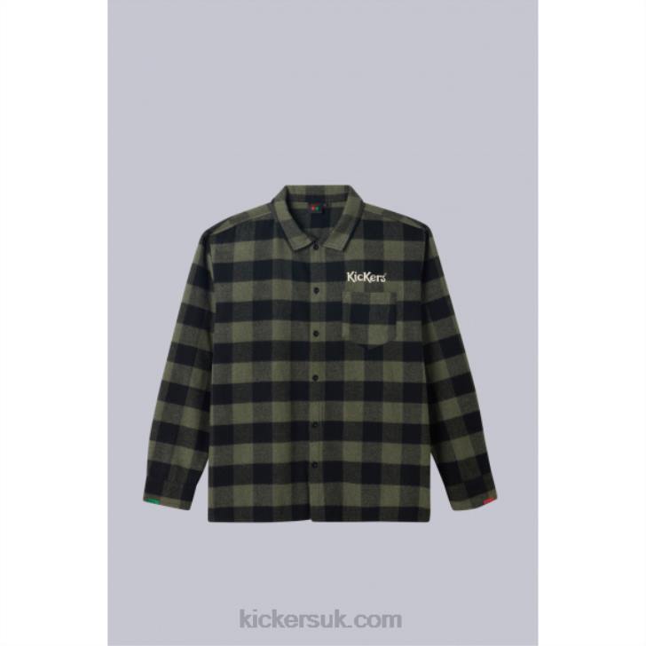 Shirt Khaki Kickers ZDBR1079 Unisex