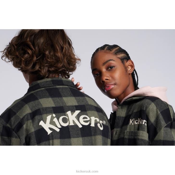 Shirt Khaki Kickers ZDBR1079 Unisex