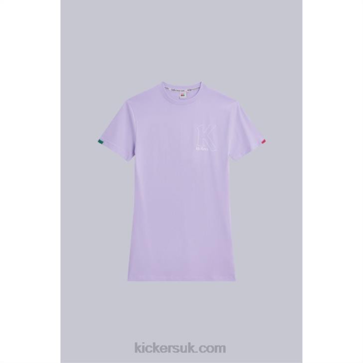 T-Shirt Dress Purple Kickers ZDBR1055 Unisex
