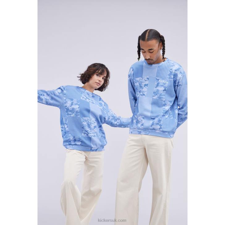 Arch Sweater Blue Kickers ZDBR1028 Unisex