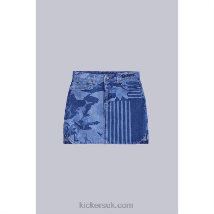 Skirt Blue Kickers ZDBR1052 Unisex