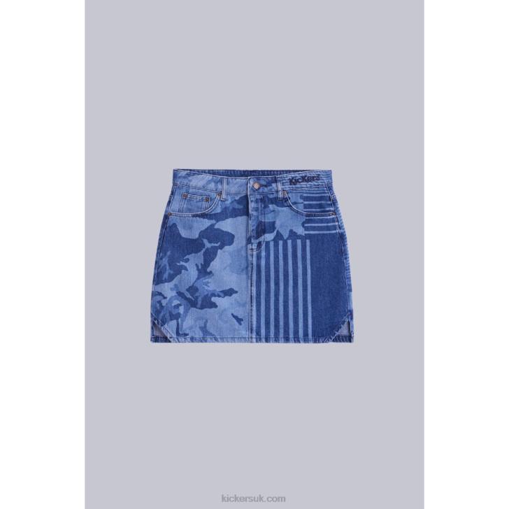 Skirt Blue Kickers ZDBR1052 Unisex