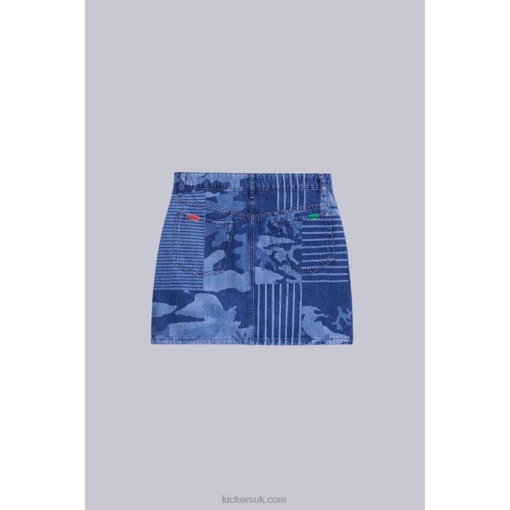 Skirt Blue Kickers ZDBR1052 Unisex