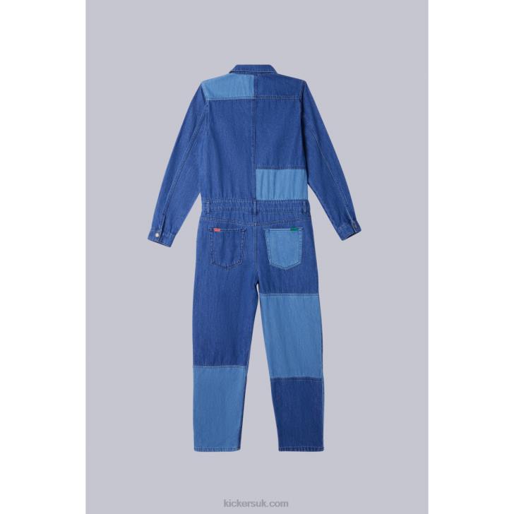 Denim Combi Blue Kickers ZDBR1072 Unisex