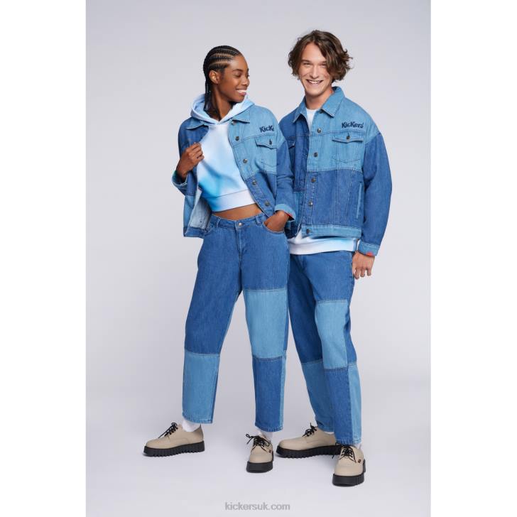 Denim Trouser Blue Kickers ZDBR1071 Unisex