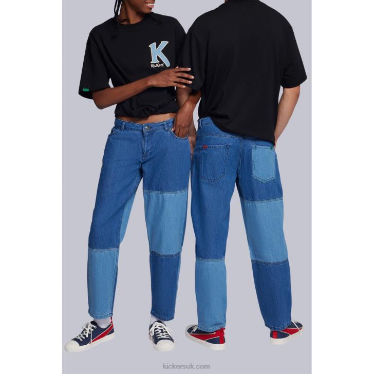 Denim Trouser Blue Kickers ZDBR1071 Unisex