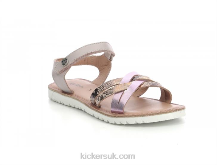 Betternew Light Purple Reptile Kickers ZDBR667 Kids