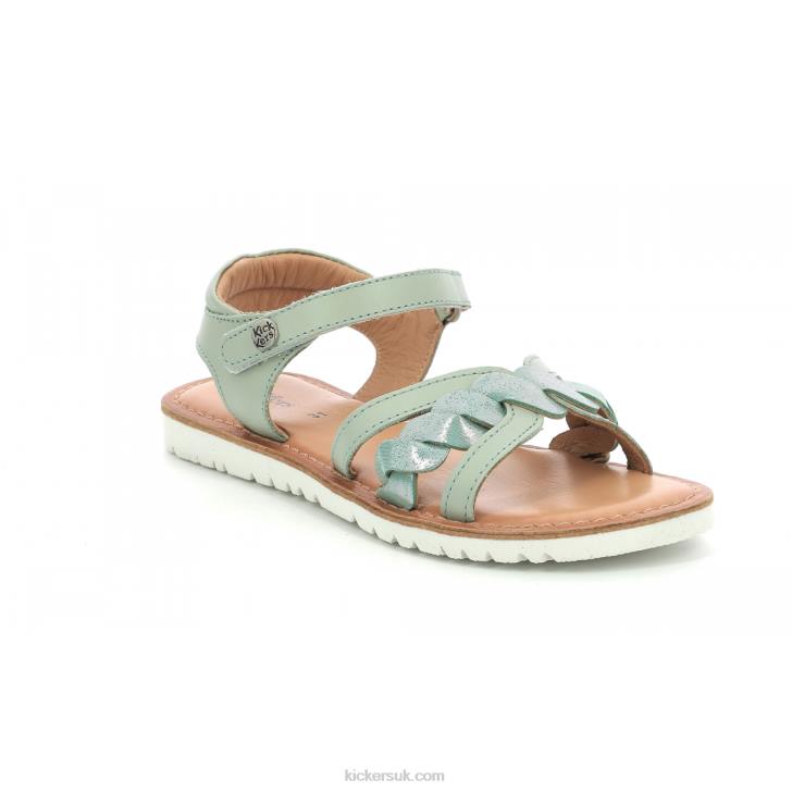 Betty Green Turquoise Metallize Kickers ZDBR414 Kids