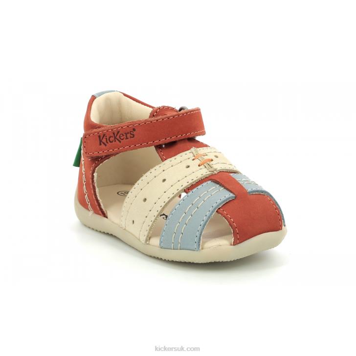 Bigbazar-2 Dark Brown Kickers ZDBR444 Kids