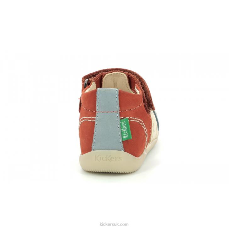 Bigbazar-2 Dark Brown Kickers ZDBR444 Kids