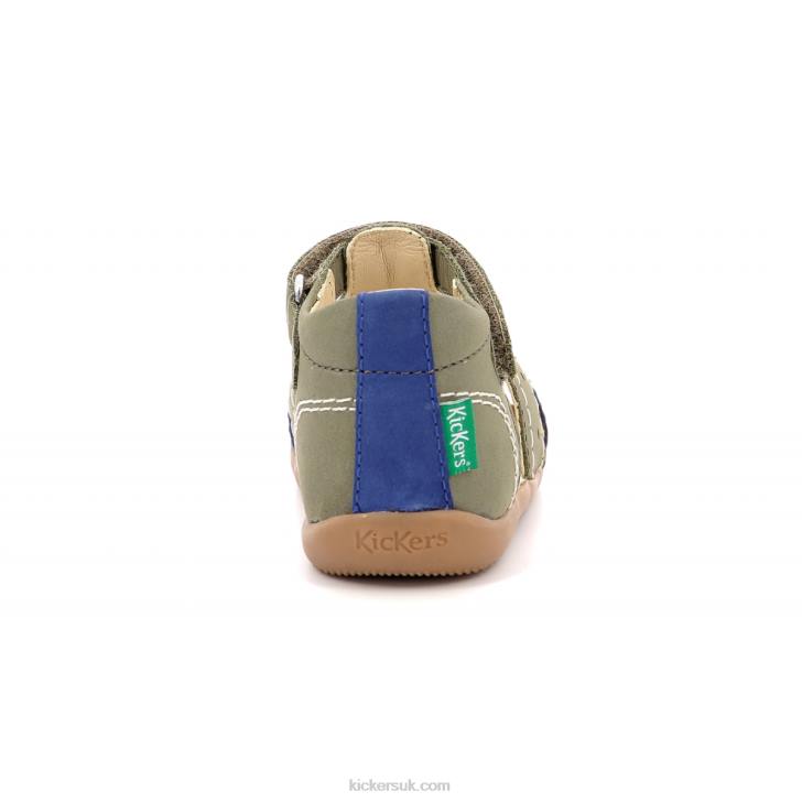 Bigbazar-2 Khaki Blue Kickers ZDBR727 Kids