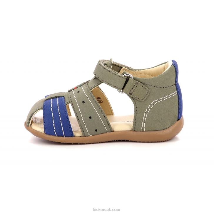 Bigbazar-2 Khaki Blue Kickers ZDBR727 Kids