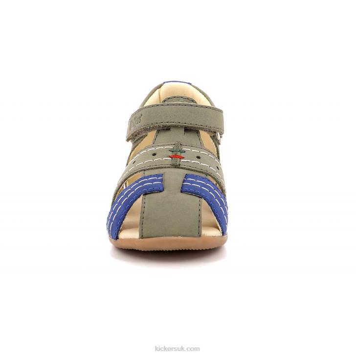Bigbazar-2 Khaki Blue Kickers ZDBR727 Kids