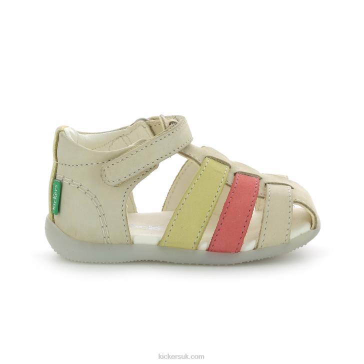 Bigflo-2 Dark Beige Kickers ZDBR383 Kids