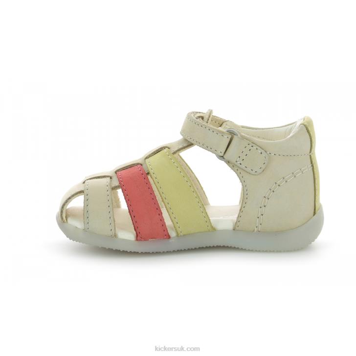 Bigflo-2 Dark Beige Kickers ZDBR383 Kids