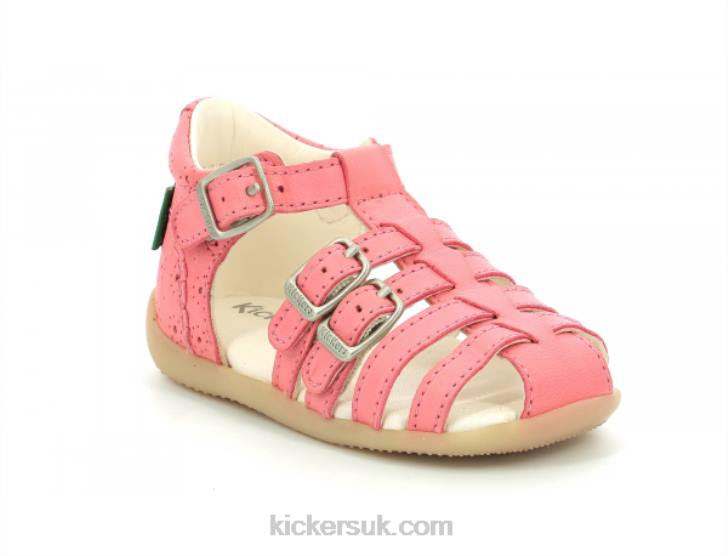 Bigfor Pink Perfo Kickers ZDBR490 Kids