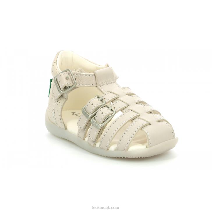 Bigfor White Perfo Kickers ZDBR491 Kids