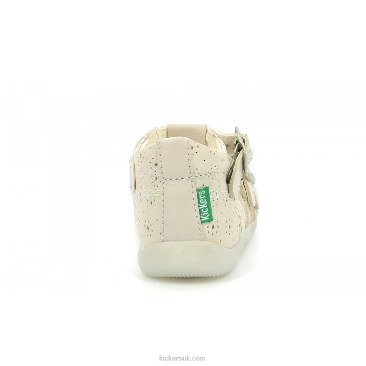 Bigfor White Perfo Kickers ZDBR491 Kids