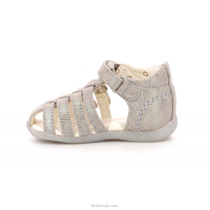 Bigkro Iridescent Light Beige Kickers ZDBR721 Kids