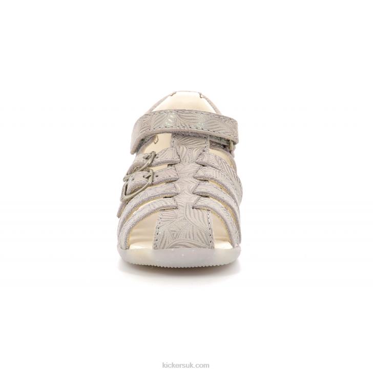 Bigkro Iridescent Light Beige Kickers ZDBR721 Kids