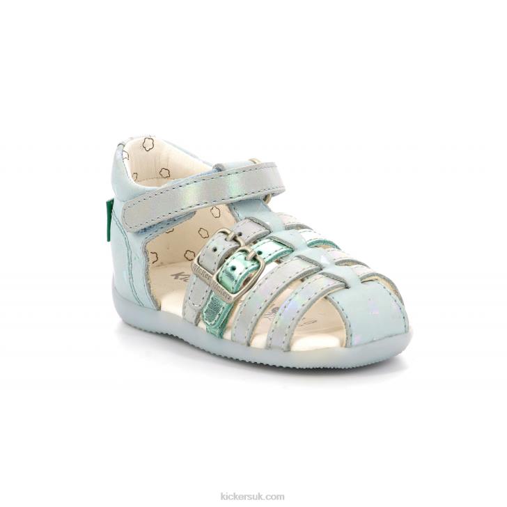 Bigkro Light Blue Plumetis Kickers ZDBR669 Kids