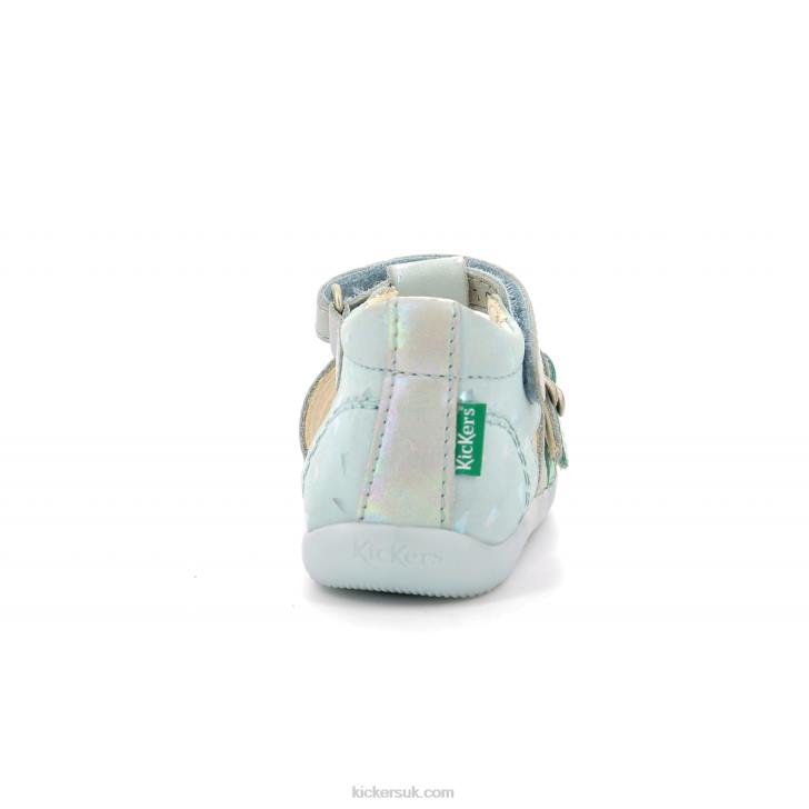 Bigkro Light Blue Plumetis Kickers ZDBR669 Kids